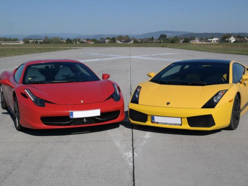 Souboj titánů: Ferrari 458 Italia vs Lamborghini Gallardo LP560 v Čechách