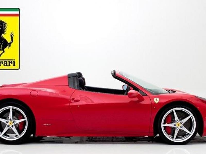 Pronájem Ferrari 458 Spider
