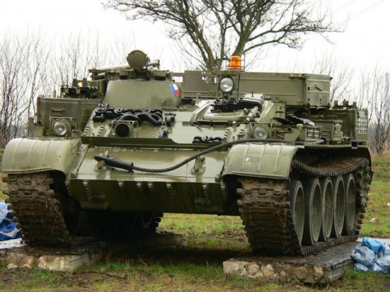 Jízda v tanku VT 55